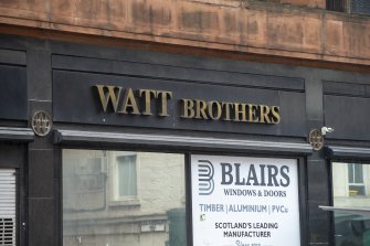 Detail of signage
