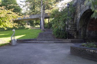 Norie-Miller Park bridge and underpass below South Street bridge.