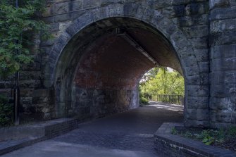 Norie-Miller Park underpass below South Street bridge.