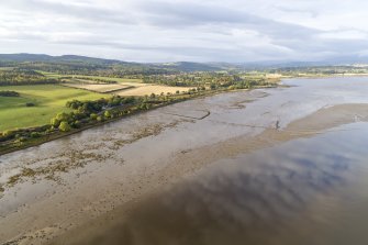 Oblique aerial view