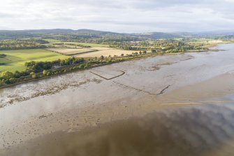 Oblique aerial view