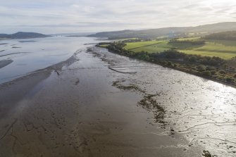 Oblique aerial view