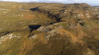 Oblique aerial view