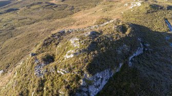 Oblique aerial view