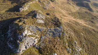 Oblique aerial view