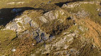 Oblique aerial view