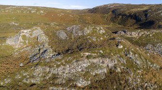 Oblique aerial view