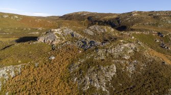 Oblique aerial view