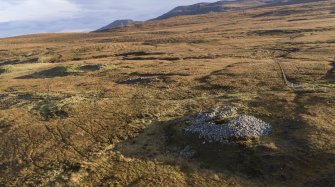 Oblique aerial view