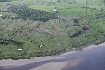 Oblique aerial view