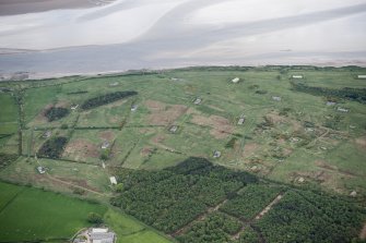 Oblique aerial view