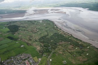 Oblique aerial view