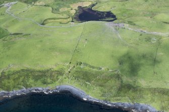 Oblique aerial view