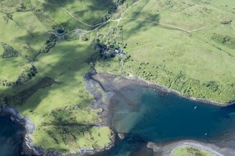 Oblique aerial view