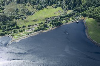 Oblique aerial view