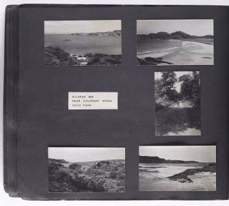 Violet Banks Photograph Album - Colonsay - Page 22 - Kiloran Bay; Colonsay House; Loch Fada 