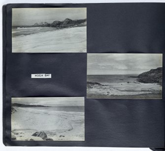 Violet Banks Photograph Album - Coll and Tiree - Page 4 - Views of Hogh Bay 