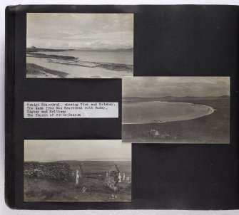 Violet Banks Photograph Album - Barra - Page 16 - Traigh Scurrival; Church of Cille