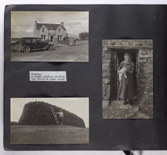 Violet Banks Photograph Album - North Uist - Page 2 - Clachan; Uist; Carinish peat stack
