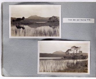 Violet Banks Photograph Album - Sutherland - Page 11 - Loch Awe and Canisp