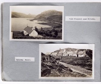 Violet Banks Photograph Album - Sutherland - Page 15 - Loch Glencoul; Kylesku Ferry