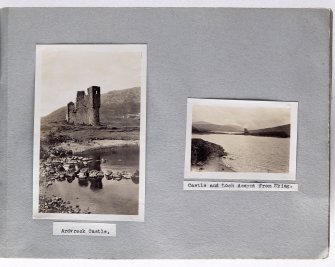 Violet Banks Photograph Album - Sutherland - Page 22 - Ardvreck Castle