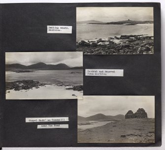 Violet Banks Photograph Album - Isle of Harris - Page 7 - Northton; Chapel Rudh'an Teampuill