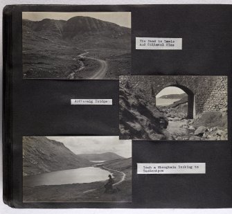 Violet Banks Photograph Album - Isle of Harris - Page 14 - Road to Lewis; Ardhasaig Bridge; Loch a Mhorghain