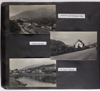 Violet Banks Photograph Album - Isle of Harris - Page 16 - Tarbert; Tweed Factory