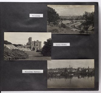 Violet Banks Photograph Album - Isle of Harris - Page 19 - Stornoway; Lewis Castle