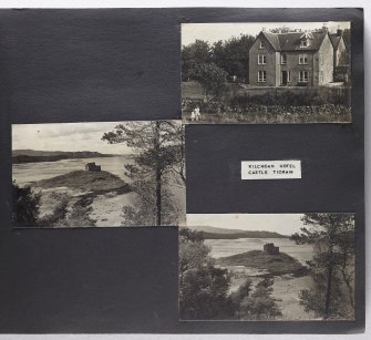 Violet Banks Photograph Album -  Ardgour, Ardnamurchan, Kilmartin, Kilmore, Trossachs, Loch Lomond - Page 5 - Kilchoan Hotel; Castle Tioram