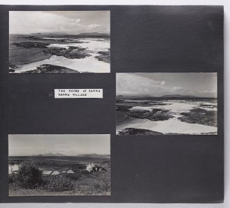 Violet Banks Photograph Album - Ardgour, Ardnamurchan, Kilmartin, Kilmore, Trossachs, Loch Lomond - Page 17 - The Shore at Sanna; Sanna Village