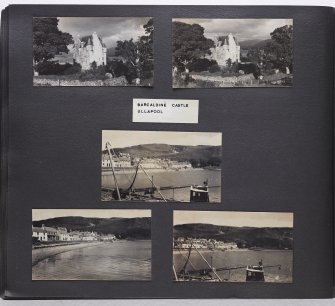 Violet Banks Photograph Album - Ardgour, Ardnamurchan, Kilmartin, Kilmore, Trossachs, Loch Lomond - Page 18 - Barcaldine Castle; Ullapool