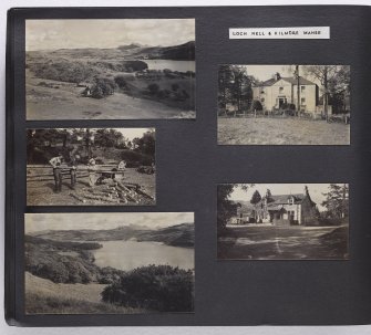 Violet Banks Photograph Album - Ardgour, Ardnamurchan, Kilmartin, Kilmore, Trossachs, Loch Lomond - Page 22 - Loch Nell and Kilmore Manse