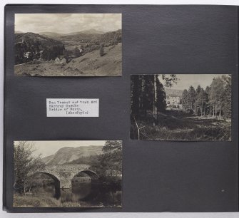 Violet Banks Photograph Album - Ardgour, Ardnamurchan, Kilmartin, Kilmore, Trossachs, Loch Lomond - Page 26 - Ben Lomond and Loch Ard; Duchray Castle; Bridge of Forth (Aberfoyle)
