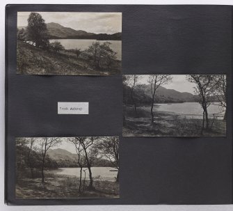 Violet Banks Photograph Album - Ardgour, Ardnamurchan, Kilmartin, Kilmore, Trossachs, Loch Lomond - Page 34 - Loch Achray