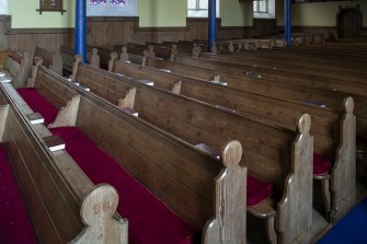 Detail of pews