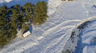 Oblique aerial view