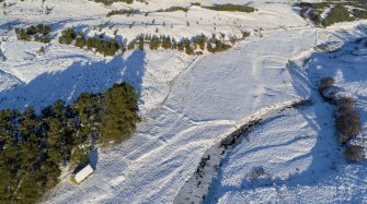 Oblique aerial view