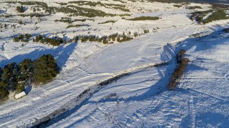 Oblique aerial view