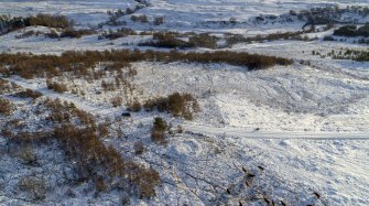 Oblique aerial view