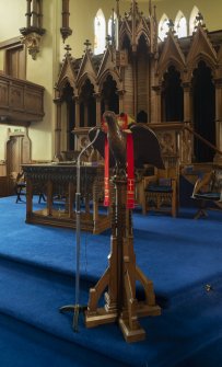 View of pulpit and Eagle lecturn of 1912 by A Marshall Mackenzie