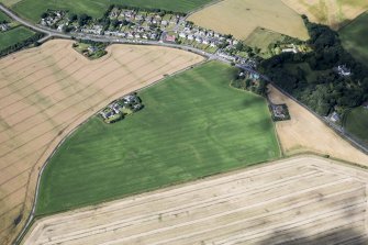 Oblique aerial view