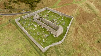 Oblique aerial view