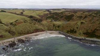 Oblique aerial view