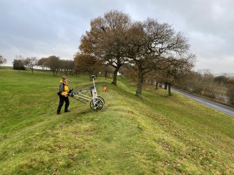 The Antonine Wall, Seabegs Wood, Geophysical Survey