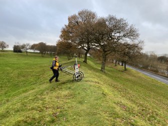 The Antonine Wall, Seabegs Wood, Geophysical Survey