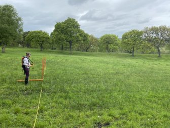 The Antonine Wall, Seabegs Wood, Geophysical Survey