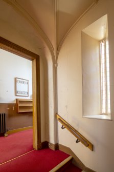 View of vaulted  Tower entrance lobby