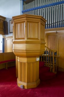 Detail of pulpit